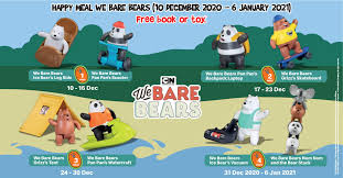 It also promotes active lifestyles and balanced eating choices, such. Mcdonald S Latest Happy Meal Toys Features We Bare Bears Till 6 Jan 2021