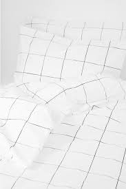 Black And White Duvet Cover Double Grid Black White Duvet Quilt Cover 2 Pillow Cases Double Pre Order Only White Duvet Minimalist Bedroom Bedroom Interior