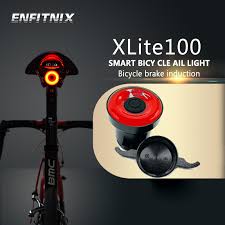 Enfitnix Xlite100 Bicycle Tail Light Intelligent Sensor Brake Lights Usb Road Bike Mtb Cubelite Ii Rear Taillights Bicycle Light Aliexpress
