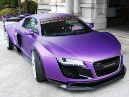 Audi R8 Modified Wide Body Stance Custom Audi Luxury Automotive Super Cars