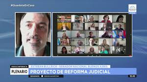 Habrá que esperar al escrutinio definitivo para saber si ganó cristina o bullrich. El Papelon De Bullrich Uso Una Imagen Para Simular Su Presencia En La Sesion