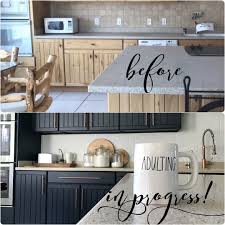 Painted kitchen cabinets are a hot trend in home decor, and one that's been around for a while. Before And After 1889 Farmhouse Cabinets And Backsplash Painted With Fusion Chalk Paint Kitchen Cabinets Kitchen Cupboards Paint Milk Paint Kitchen Cabinets