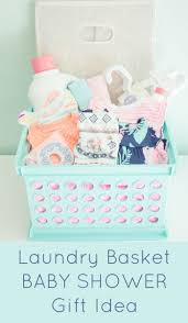 The affection, attention, and gifts you get during this memorable occasion make you feel overwhelmed with gratitude towards the hostess* (or host) of this party. Laundry Basket Baby Shower Gift Easy Baby Shower Gift Baby Shower Gift Basket Diy Baby Shower Gifts