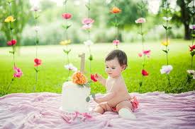 1st Birthday Outdoor Birthday Photoshoot Ideas For Adults First Birthday Garden Party Kara S Party Ideas First Birthday Pictures 1st Birthday Pictures Baby First Birthday
