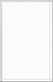 Convert Excel Worksheet Into Graph Paper