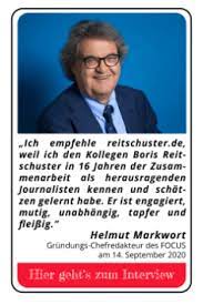 Und deshalb soll er weg, der reitschuster. Reitschuster