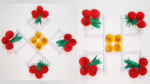 Diy Paper Flower Wall Hanging Beautiful Origami Home Decoration Wa Hanging Flower Wall Paper Flowers Flower Wall