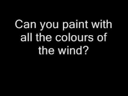 Pocahontas Colours Of The Wind S