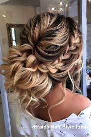 26 Stunning Braided Bun Hairstyles Ideas Prom Hairstyles For Long Hair Long Hair Styles Braids For Long Hair