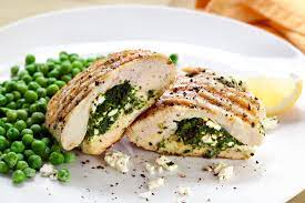 Chicken Breast Stuffed With Feta Cheese And Oregano