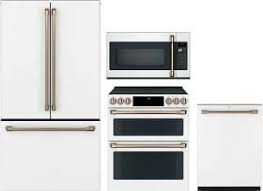 Ge Appliances Launches Cafe Brand With The Matte Collection White Kitchen Appliances Kitchen Appliance Packages Kitchen Appliances Design