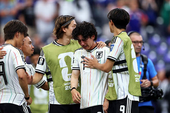 日本代表はW杯決勝Tで勝てない…… 5度目の挑戦もブラジルに逆転負け 「後がない一発勝負の舞台では、サムライブルーはいまだ答えを見つけられていない 」｜theWORLD（ザ・ワールド）｜世界のあらゆるスポーツを楽しもう！