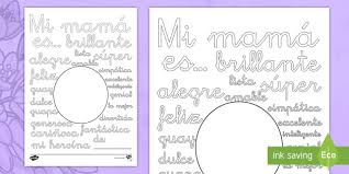 You could also download apk of palabras para mamá and. Palabras Para Describir A Mi Mama Hoja De Colorear