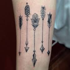 What a bow tattoo means to women: 33 Colorful Arrow Tattoos That Will Enhance Your Beauty Brainy Readers