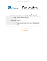 We would like to show you a description here but the site won't allow us. Pdf The Collective Construction Of Green Building Industry Transition Toward Environmentally Beneficial Practices
