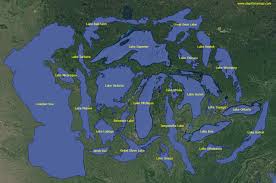 Infographic The World S 25 Largest Lakes Side By Side Lake Names Great Lakes Lake