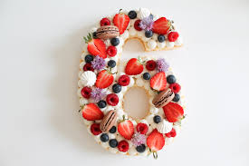 Number Cake Vanille Et Fruits Rouges Lyg