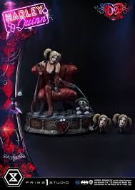 Arkham city, harley quinn is desperate to find the cure for joker and she challenges batman as a major threat throughout the entire game. Harley Quinn 1 3 Statue Prime Arkham City Batman Deluxe Bonus