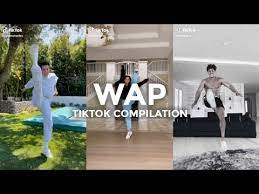 Users scroll through a newsfeed, react to content, and navigate with hashtags. What Is The Wap Challenge On Tiktok Metro News