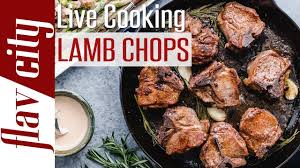 Lamb Loin Chops With Crispy Brussels Sprouts Beet Salad Youtube Lamb Loin Chops Lamb Loin Cooking Lamb Chops