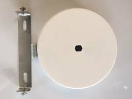 plafondkap rond met beugel mat wit beugel wit fitting