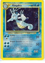 Kingdra 8 111 Holo Neo Genesis Pokemon Card Near Mint Old Pokemon Cards Pokemon Pokemon Cards