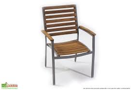 Fauteuil Jardin Aluminium Bois Acacia Mobilier Jardin Mobilier De Jardin Design Fauteuil Jardin