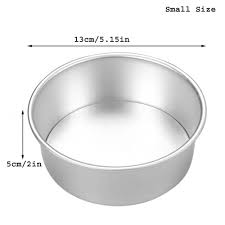 You can divide the area of a large pan by the area of a small pan to figure out how many times to multiply a recipe to fill the larger pan with the same depth of batter (more. 3 Layers Round Cake Mold Set Cake Tray Set Non Stick Baking Pan 5 7 8 Inch Cake Mould Removable Bottom Buy Online At Best Prices In Pakistan Daraz Pk