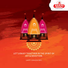 On This Auspicious Day Of Ashadhi Bij Wishing All Kutchi Brothers Sisters A Very Happy New Year Wishes Of Peace Prosperi Poster Design Festival Greetings