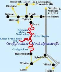 Grossglockner Hochalpenstrasse Vysokohorska Placena Silnice Oostenrijk Vakantie
