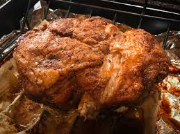 As an added bonus the leftover meat made superb cold sandwiches. Oven Roasted Pork Butt Ann Cavitt Fisher
