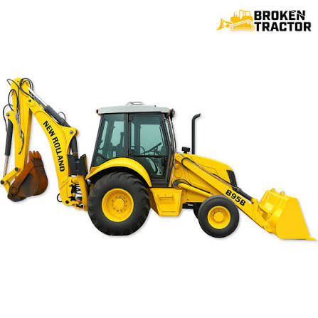 New Holland B95B Backhoe Loader