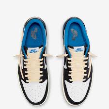 Fragment Design X Travis Scott X Nike Air Jordan 1 Low Military Blue Raffle List
