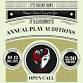 Annual Play Auditions event in Lahore