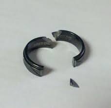 Companies Such As Triton Are Selling Tungsten Carbide Rings That Are Breaking Like This One We Nee Tungsten Carbide Wedding Bands Tungsten Carbide Tungsten