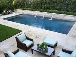 Add A Touch Of Luxury With The Addition Of Relaxing Water Features Backyard Pool Landscaping Small Backyard Pools Backyard Pool