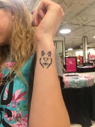 Wolf with #moon #tattoo hello to everyone ! 22 Small Wolf Women Tattoo Ideas Styleoholic