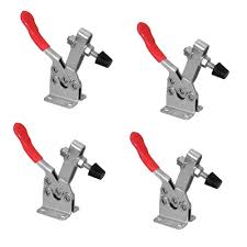 Powertec 300 Lbs Horizontal Quick Release Toggle Clamp 4 Pack 20327 Clamps Woodworking Clamps Toggle