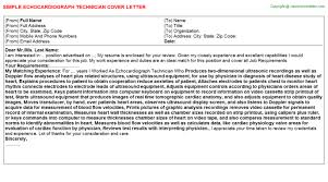 Fisheries Technician Cover Letters