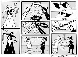 Black And White Spy Cartoon Spy Vs Spy I Got Bored Of The War Pt3 By Cluny91 On Deviantart Fun Comics Spy Comics