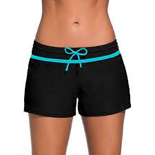 Sayfut Fashion Women Swimsuit Shorts Tankini Swim Bottom Boardshort Beach Swimwear Trunks With Adjusta Swimsuit With Shorts Swim Shorts Women Women Swimsuits