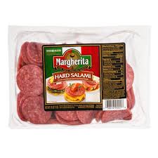 When it comes to color, texture and taste, hard salami is darker and firmer than genoa. Save On Margherita Hard Salami Slices Order Online Delivery Martin S