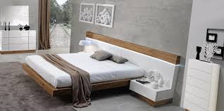 What does a bedroom set consist of? White Wood Madrid Modern Bedroom Set By J M Furniture