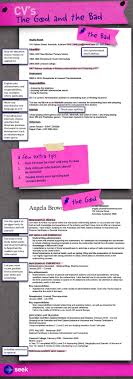 Cv S The Good And The Bad How To Write A Killer Cv To Get The Job Seek Career Advice