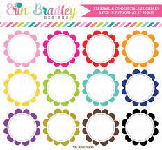 Scalloped Circle Frames Clipart Instant Download Digital Clip Art Graphics Personal Commercial Use In 2021 Circle Frames Clipart Digital Clip Art Graphics Frame Clipart