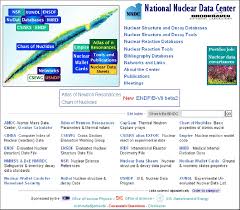 Front Page Of The Nndc Web Services Www Nndc Bnl Gov All