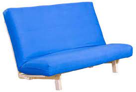 Sleeper sofas are pull out couches, with a bed frame hidden under the cushions that pops out to reveal a mattress. Futon Planet Bifold Queen Size Futon Package