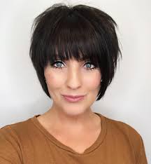 This short bob hits all the right notes! 35 Most Stunning Ideas Of Short Hair With Bangs For 2021