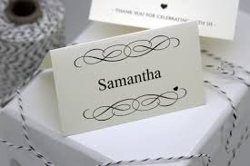 Card games can also be used to improve a person's attention span, which could be good if you have a child who ha. Free Diy Printable Place Card Template And Tutorial Polka Dot Wedding