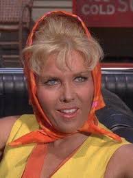 Whitney Blake is best known for playing pretty mom (Mrs. "B") in the sitcom  Hazel (1961-65). The lovely leading lady also had the distinction of  portraying defendant Evelyn Bagby in the very